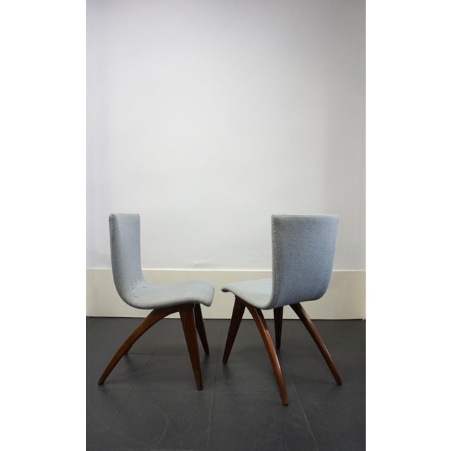 Swing Chairs by G.J. Van Os for Van Os Culemborg, Netherlands, 1950, Set of 2 For Sale - Image 12 of 12