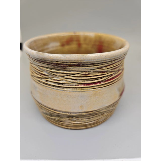 Vintage Iceland SA stamped fat bowl | Mid-Century Pottery | Made in Iceland