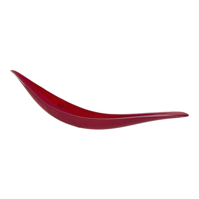 Murano Glass "Canoe" by Cenedese For Sale