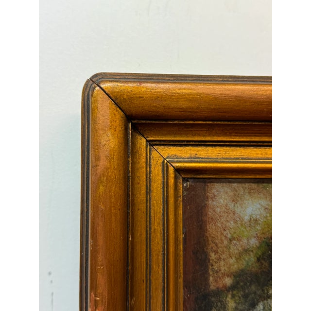 Early 20th Century Woodland, Landscape, Painting. Oil on canvas. Signed lower, right (looks like "KEOV"). 19.25 x 25...