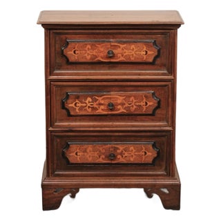 Early 19th C. Side Chest w/Marquetry, Italy For Sale