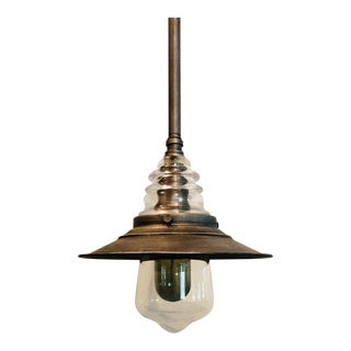 Elk Lighting Insulator Glass Pendant For Sale