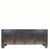 This vintage sideboard is made from reclaimed solid wood featuring a heavily weathered, dark charcoal brown finish with...