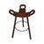 Brown Spanish Brutalist Marbella Bar Stool by Sergio Rodrigues for Confonorm, 1970s For Sale - Image 8 of 8