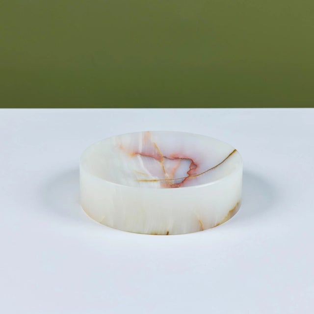 Round Onyx Ashtray For Sale - Image 11 of 12