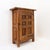 Early 19th Century Rustic Wooden Cabinet with Carved Panel Door and Iron Hardware, Spain For Sale - Image 14 of 17