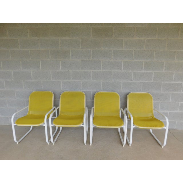 Samsonite Vintage MidCentury Modern 5 Piece Patio Set Chairish