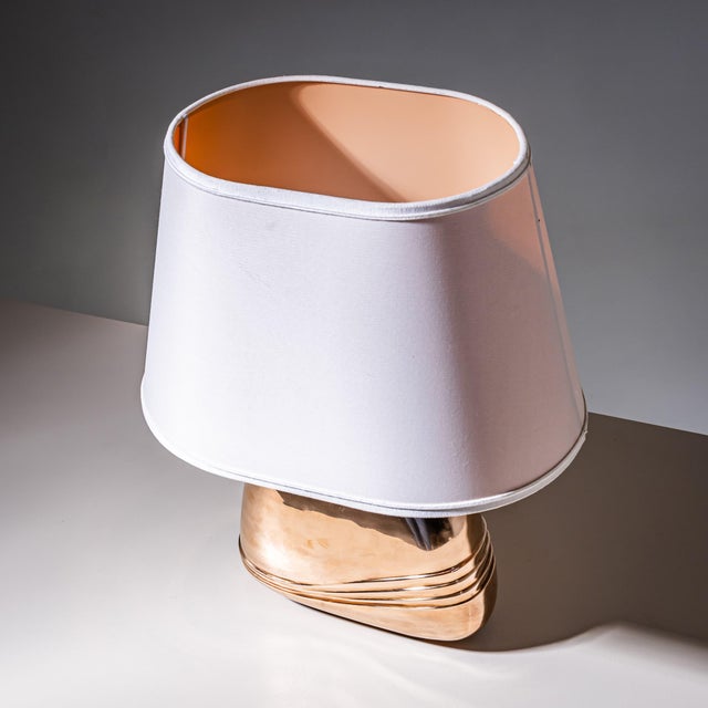 Mid-Century Modern 1970s Table Lamps by Esa Fedrigolli - Pair For Sale - Image 3 of 5