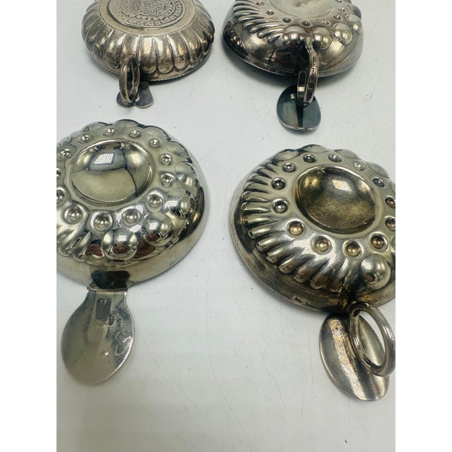 Set of Four French Tastevins For Sale - Image 10 of 11
