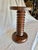 Mid 20th Century 20th Century French Walnut Pedestal Side Table in the Style of Charles Dudouyt For Sale - Image 5 of 14