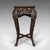 Late 19th Century Antique Chinese Carved Jardinière Stand, Hardwood Planter Table, Victorian, 1870 For Sale - Image 5 of 11