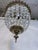 1920s 1920s Silver Crystal Basket Pendant Light For Sale - Image 5 of 10
