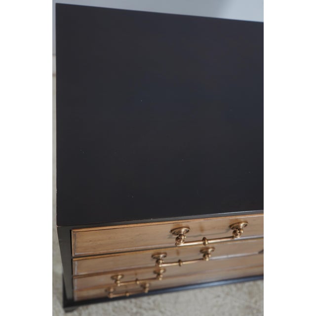 Hickory White Driftwood Finish 6 Drawer Chest For Sale - Image 9 of 18