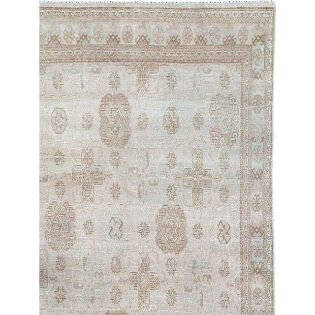 Rustic Galerie Shabab Collection Mid-20th Century Turkish Anatolian Accent Rug For Sale - Image 3 of 10