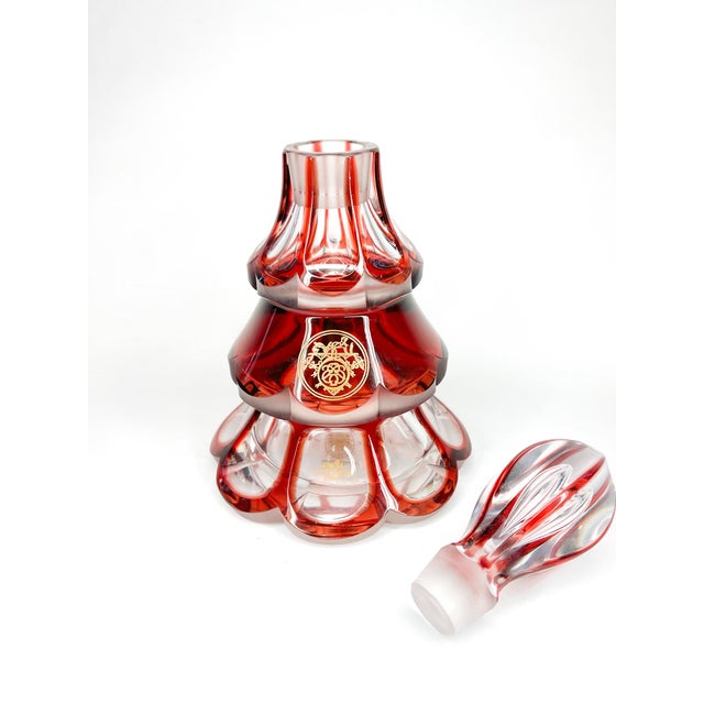 Very Rare Limited Edition Crystal Decanter Created to commemorate the Enthronement of the Emperor of Japan Only 400 in...