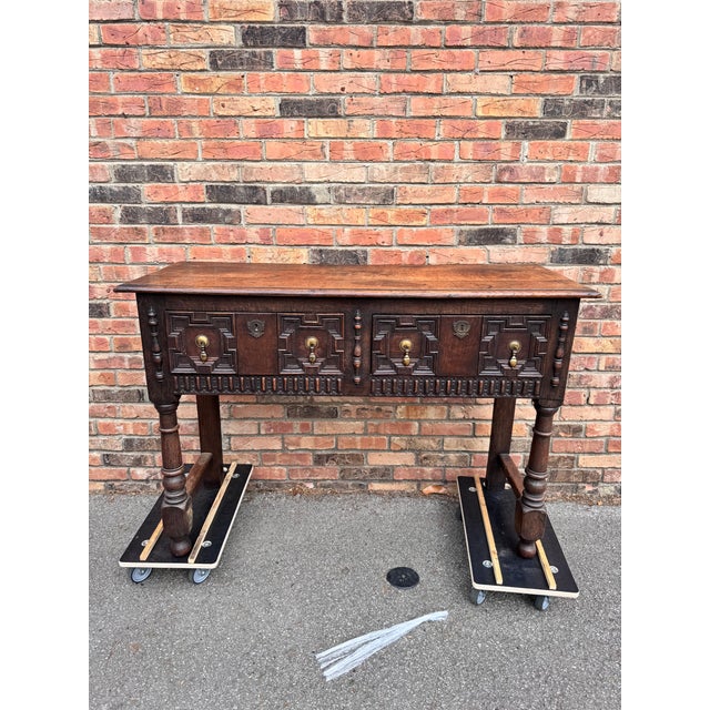 Wood 19th Century Console Table For Sale - Image 7 of 10