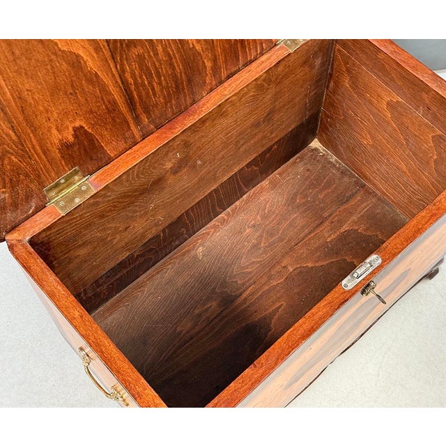 1900 - 1909 Small Antique Neo-Baroque Style Chest, 1900s For Sale - Image 5 of 11