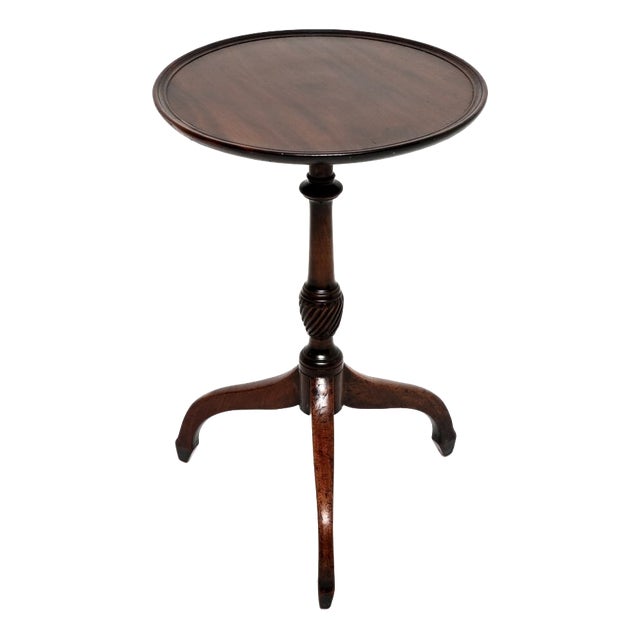 Antique Georgian Snap Top Occasional Table, 1790 For Sale