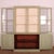 Green Antique English Painted Bookcase, 1890s For Sale - Image 8 of 11