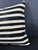 Contemporary Turkish Hemp Pillow Cushion Natural Beige Black Cushion Cover 20x20 For Sale - Image 3 of 4