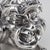 20th Century Victorian Silver Grotesque Inkwells, London, 1880s, Set of 2 For Sale - Image 3 of 14