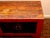 Antique Chinese Low Red Elmwood Cabinet For Sale - Image 4 of 12