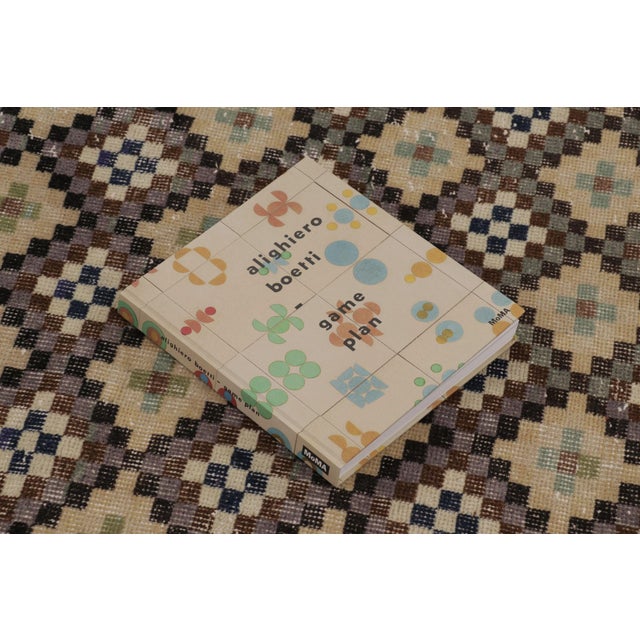 Rug & Kilim Vintage Distressed Rug With Diamond Mosaic and Geometric Borders - Rug & Kilim For Sale - Image 4 of 10