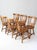 Mid-Century Colonial Revival Spindle Back Wood Dining Chairs Set of 6 For Sale - Image 10 of 15