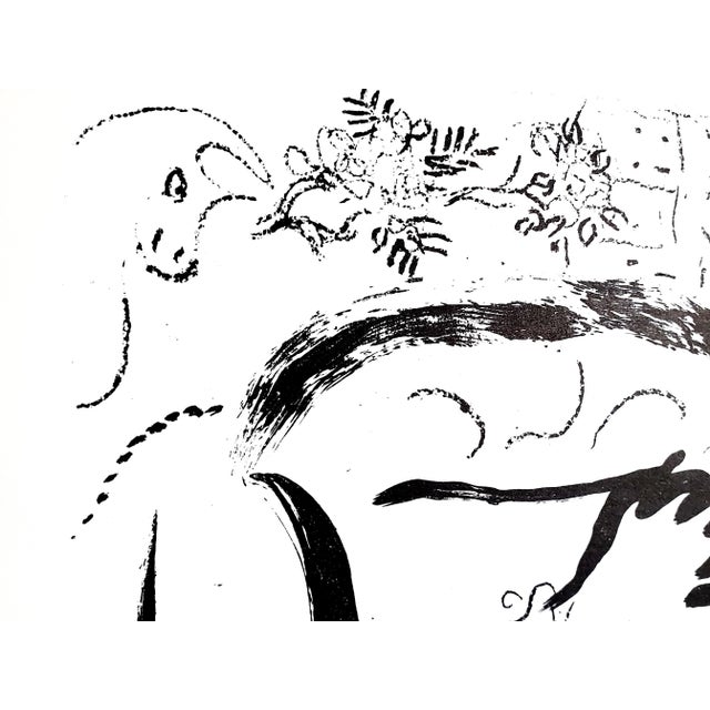 Marc Chagall - Original Lithograph 1963 For Sale - Image 6 of 7