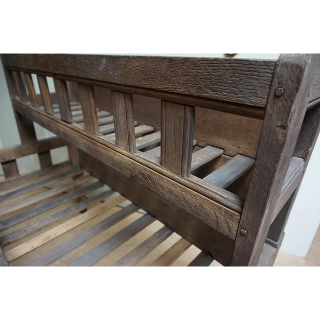 Early 19th Century Oak Garden or Porch Planter Stand For Sale - Image 12 of 18