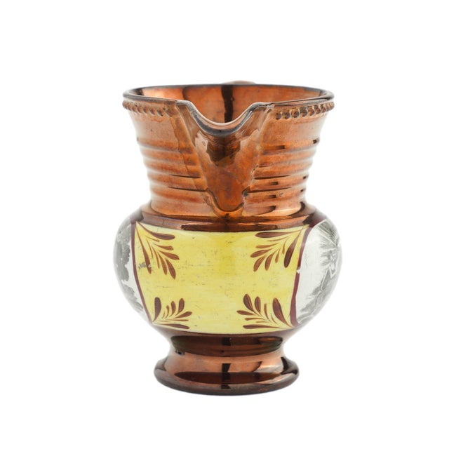 Copper Historic Staffordshire Copper Luster Milk Jug, C. 1825 For Sale - Image 8 of 10