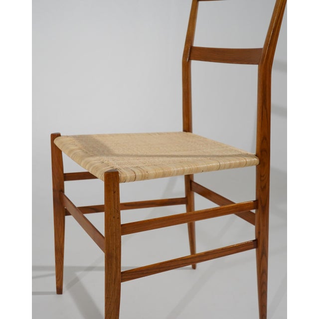 Superleggera Dining Chairs by Gio Ponti for Cassina, 1970s, Set of 6 For Sale - Image 10 of 17