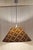 Textile Vintage Ceiling Lamp with Patterned Fabric Shade, 1990s For Sale - Image 7 of 7