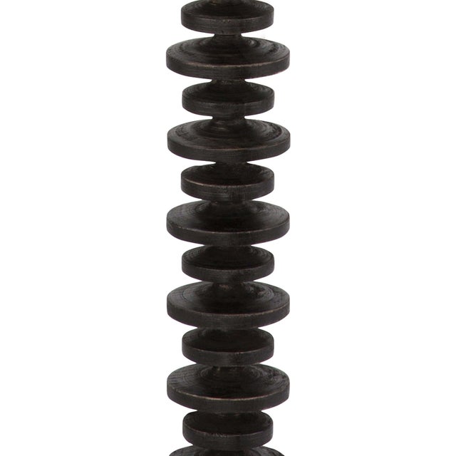 Regina Andrew Fishbone Floor Lamp in Ebony For Sale In Detroit - Image 6 of 8