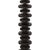 Regina Andrew Fishbone Floor Lamp in Ebony For Sale In Detroit - Image 6 of 8