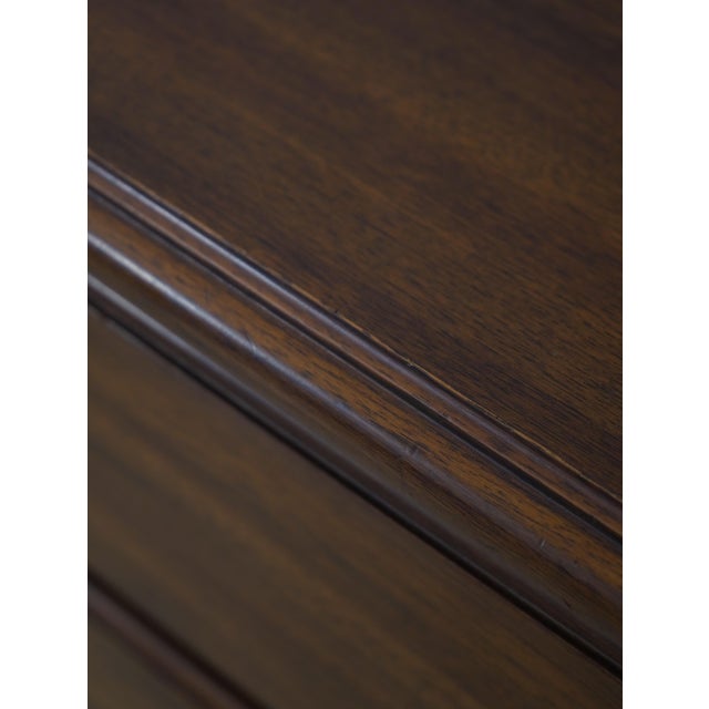 Wood Henkel Harris 4-Drawer Walnut Bachelor Chest For Sale - Image 7 of 16