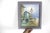 Wood Signed Vintage Oil Painting, Marina Sailboats, Mid-Century Nautical Art For Sale - Image 7 of 9