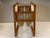 Vintage Danish Modern Teak & Linen Double Pocket Magazine Holder For Sale - Image 4 of 10