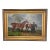 Oil on Canvas British School "Horses & Rider" by Pastor, Early 20th Century For Sale