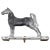 Gray Leaded Equestrian Mailbox Topper For Sale - Image 8 of 8