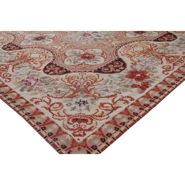 Contemporary European Inspired Bassarabian Floral Rug by Doris Leslie Blau For Sale In New York - Image 6 of 6