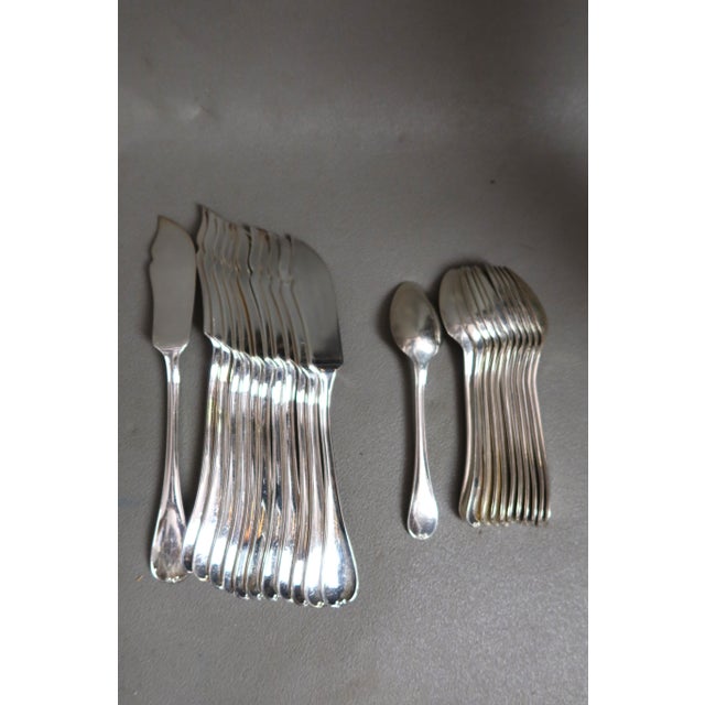 Cutlery Set from Ercuis, 1980s, Set of 106 For Sale - Image 4 of 11