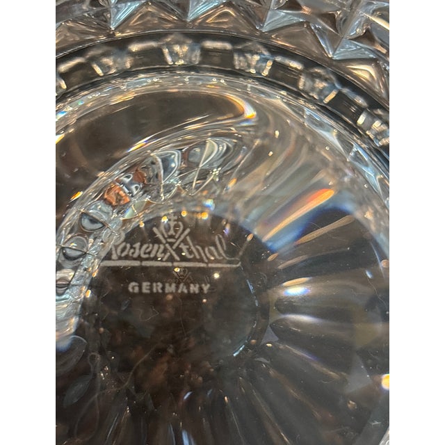 Vintage leaded crystal Rosenthal bowl given to me by my mother 40 years ago. Never been used. Perfect, like new condition.