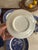 Vintage Blue Willow Plates Set of Five Ironstone Style 6 3/8 Inch For Sale - Image 10 of 12