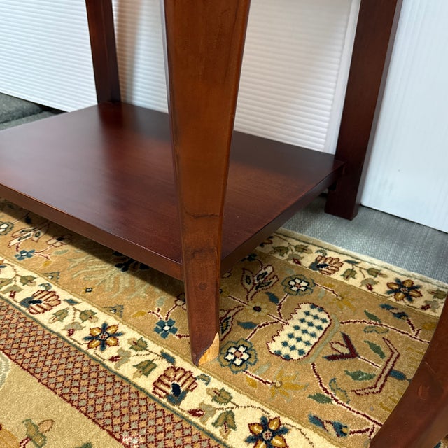 Georgian Style End Tables/Nightstands, Pair For Sale - Image 12 of 12