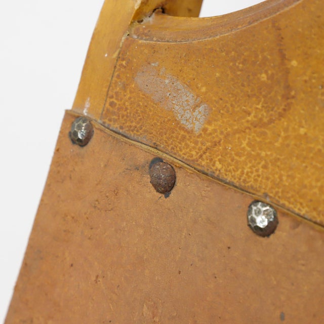 Small Vintage Mexican Butaque Chair, in the Style of Clara Porset For Sale - Image 4 of 5