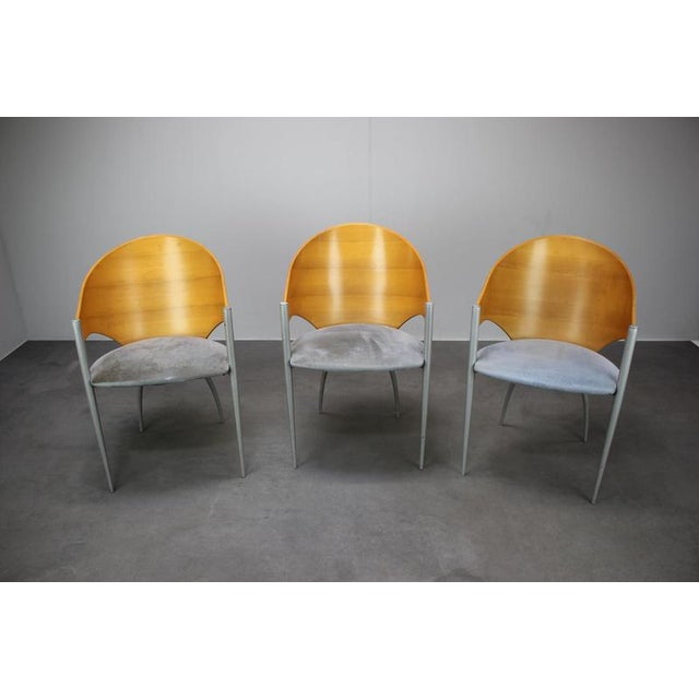 Dining Chairs from Cattelan Italia, Italy, 1980s, Set of 3 For Sale - Image 3 of 17