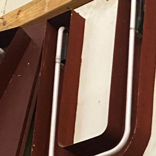 Art Deco Large Vintage Neon Marquee Letter "U" From Pan-Pacific Auditorium For Sale - Image 3 of 7
