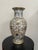 Chinese Vintage Chinese White and Gilt Porcelain Lotus Scroll Vase For Sale - Image 3 of 15