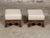 Pair of English Regency 19th Century Footstools with Carved Feet and Gilt Trim For Sale In Atlanta - Image 6 of 11